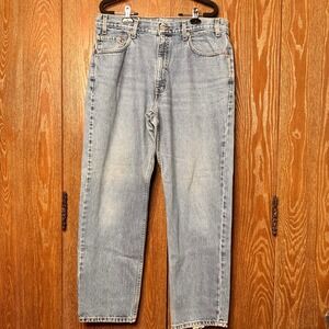 Vintage Y2K 2001 Levi Strauss & Co 550 Relaxed Fit Jeans Mens W36 L30 Blue Denim